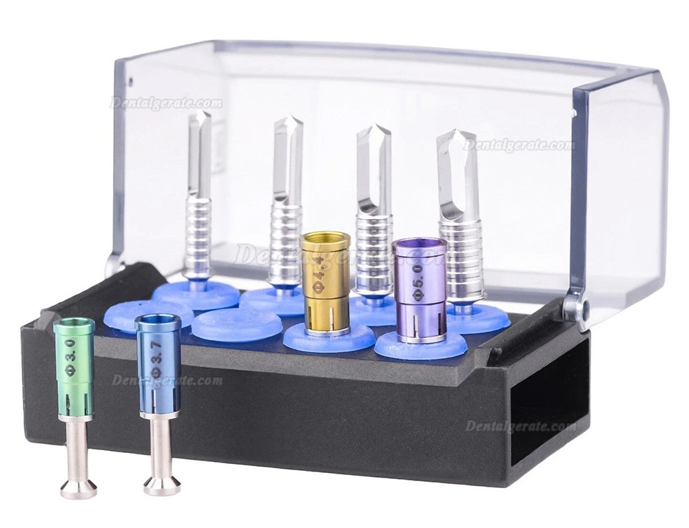 Knochenbohrer-Auffangset f&uuml;r Zahn&auml;rzte / Bohrerset + Trepanbohrer-Set